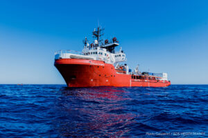 Bari: protesta per il rilascio della Ocean Viking