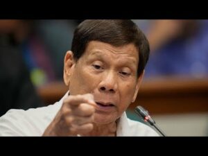 Duterte in video alla Corte Penale