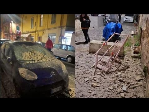 Terremoto: danni stradali a Pozzuoli e Bagnoli